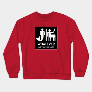 No gender bathroom Crewneck Sweatshirt